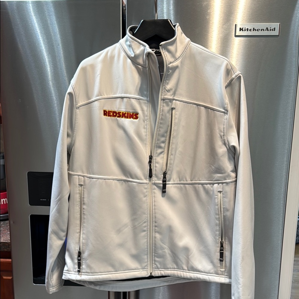 Gray Windbreaker with Standing Collar and Modern Aesthetic